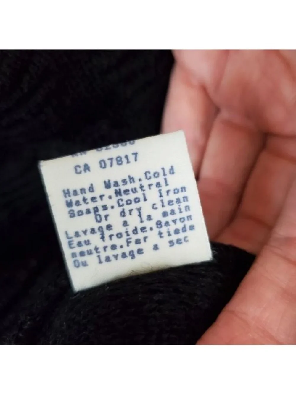 Beau Brummel vintage wool sweater textured knit crew neck